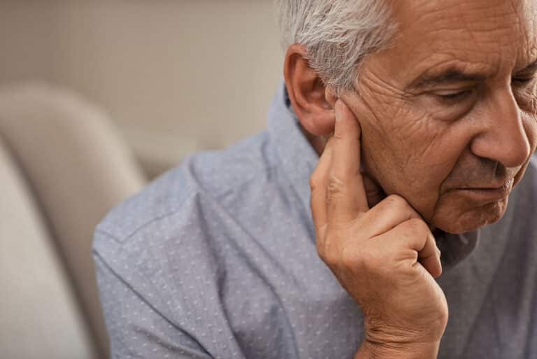 Companion care at home can provide patient socialization for seniors experiencing tinnitus.