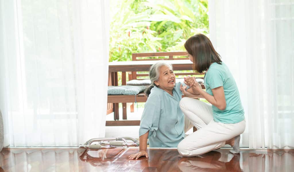 Companion care at home provides companionship and supportive care and helps build confidence after a fall.